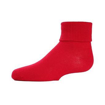 Triple Roll Cotton Blend Ankle Socks
