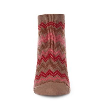 Color Zag Running Soft-Fit Cotton-Rich Low Cut Women's Socks