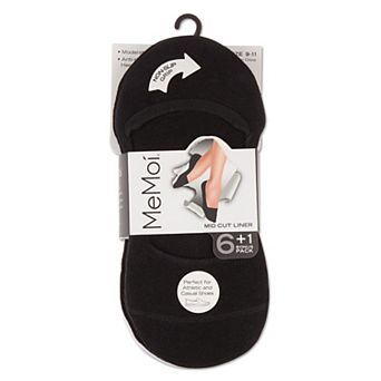 Mid-cut Liner Cotton Blend Sock 7-pack