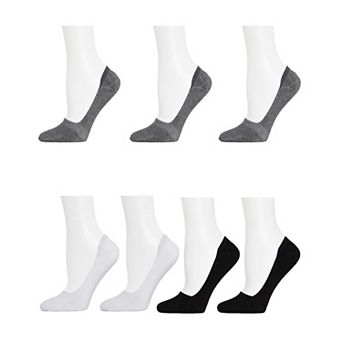 Mid-Cut Liner Cotton Blend Sock 7-Pack