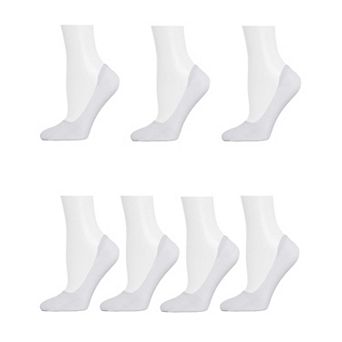 Mid-Cut Liner Cotton Blend Sock 7-Pack