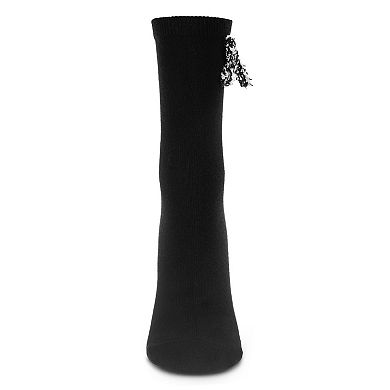 Women's Dream Bow Cotton Blend Crew Sock