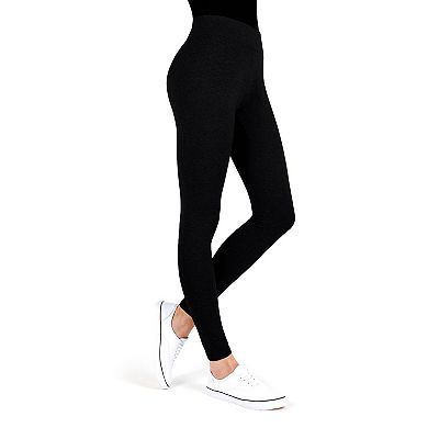 Cotton Blend Basic Yoga Pants