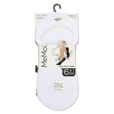High-cut Cotton Blend Sneaker Liner 7 Pack
