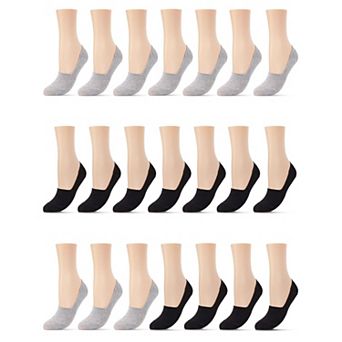 High-cut No-show Cotton Blend Sneaker Liner 21 Pack