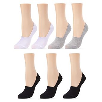 High-cut Cotton Blend Sneaker Liner 7 Pack