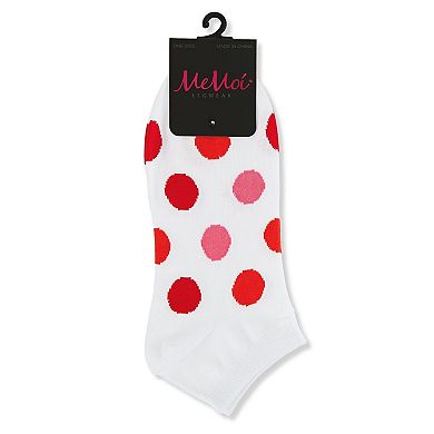 Polka Dance Soft-fit Cotton-rich Low Cut Women's Socks