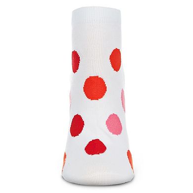 Polka Dance Soft-fit Cotton-rich Low Cut Women's Socks