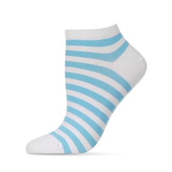 Classic Stripe Soft-Fit Cotton-Rich Low Cut Happy Sock