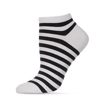 Classic Stripe Soft-Fit Cotton-Rich Low Cut Happy Sock