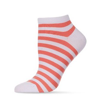 Classic Stripe Soft-Fit Cotton-Rich Low Cut Happy Sock