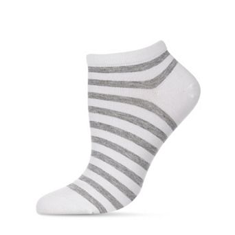 Classic Stripe Soft-Fit Cotton-Rich Low Cut Happy Sock