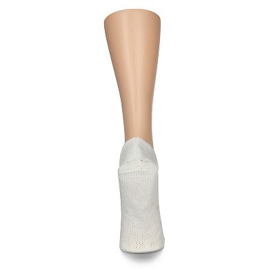 Button Weave Low-cut Lounge Sock