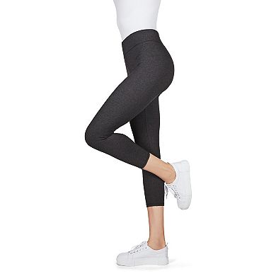 Cotton Blend Capri Yoga Pants