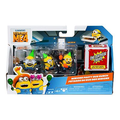 SF+ファンタジー+ホラー Figure MINIONS 4-Pack Amazon.com: Minions Despicable Me 4-4 Figure Packs AVL Squad