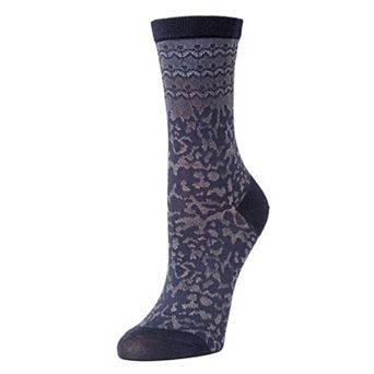 Natori Dainty Mix Cotton Blend Crew Socks