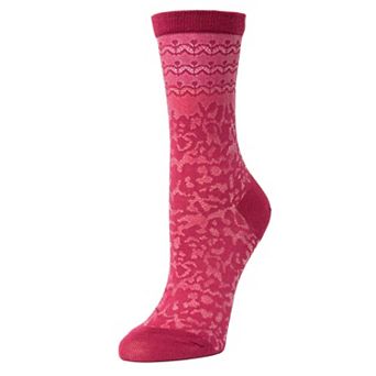 Natori Dainty Mix Cotton Blend Crew Socks