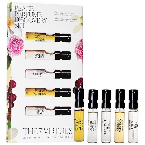 The 7 Virtues Peace Perfume Sampler Discovery Set