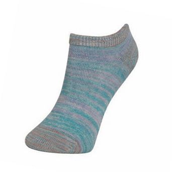 Color Blend Soft-Fit Cotton-Rich Low Cut Socks