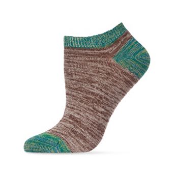 Color Blend Soft-Fit Cotton-Rich Low Cut Socks