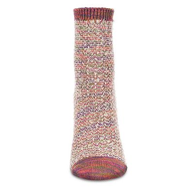 Women's Colorswash Soft-Fit Cotton-Rich Crew Sock
