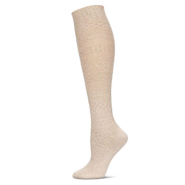 MultiBlock Cotton Blend Knee High Sock