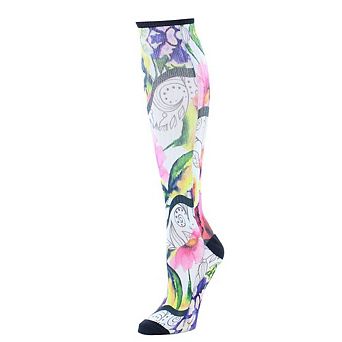 Floral Classics Cotton Blend Knee High Sock