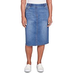 Kohl's denim 2024 midi skirt