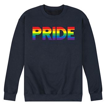 Men's Pride Colors Fleece Sweatshirt