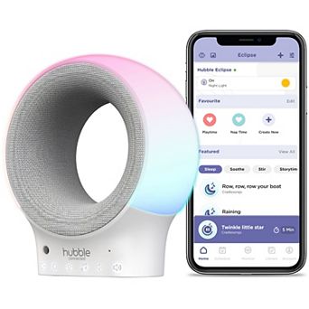 Hubble Connected Eclipse Smart Wi-Fi Audio Monitor and Soother Machine