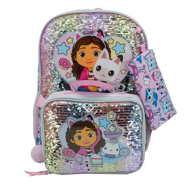 5-Piece Gabby's Dollhouse Backpack Set - Multi