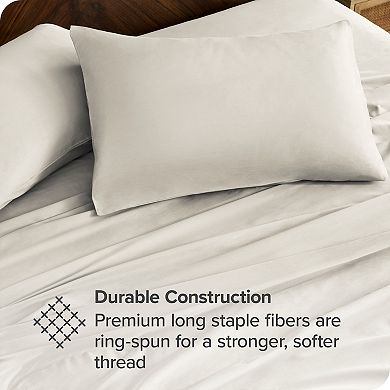 100% Organic Cotton Percale Sheet Set