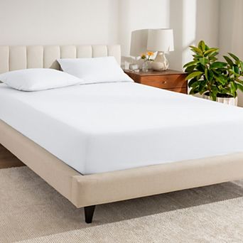 Bare Home 100% Organic Cotton Percale Fitted Sheet