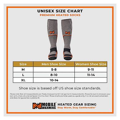 Men's Mobile Warming Premium 2.0 Merino Heated Socks