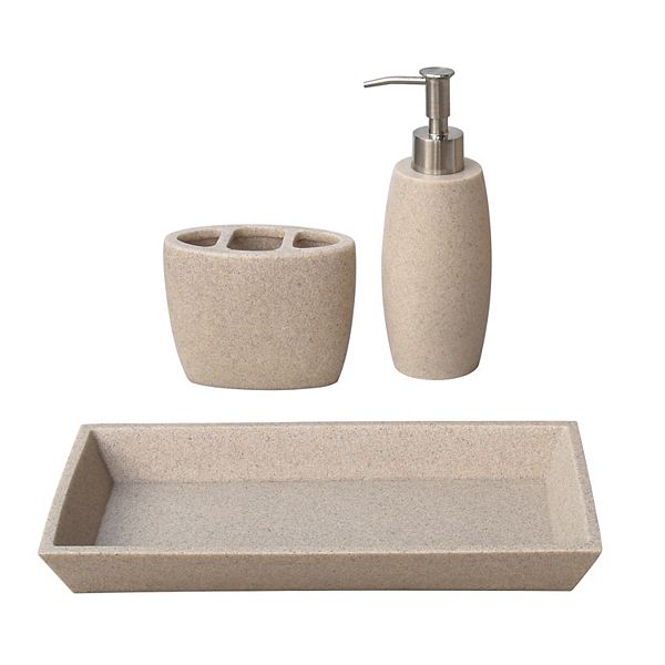 Sonoma Goods for Life® Resin Sands 3 pc. Bath Accessories Set