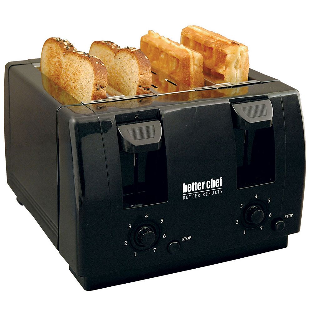 Better Chef 4 Slice Dual Control Toaster