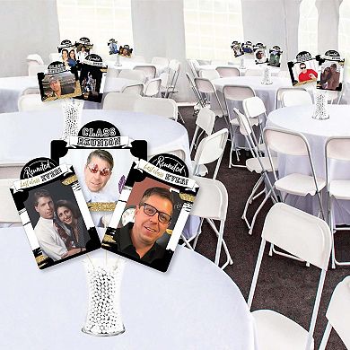 Big Dot Of Happiness Reunited Class Reunion - Picture Centerpiece Photo Table Toppers - 15 Pc