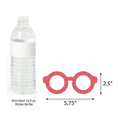 Big Dot Of Happiness Happy Grandparents Day Glasses - Cardstock Party Photo Booth Props 10 Ct