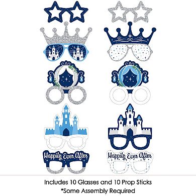 Big Dot Of Happiness Fairy Tale Fantasy Glasses - Royal Party - Photo Booth Props Kit - 10 Ct