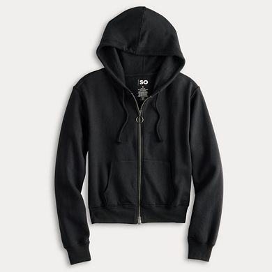 Juniors' SO® Adaptive Magnetic Zipper Core Hoodie