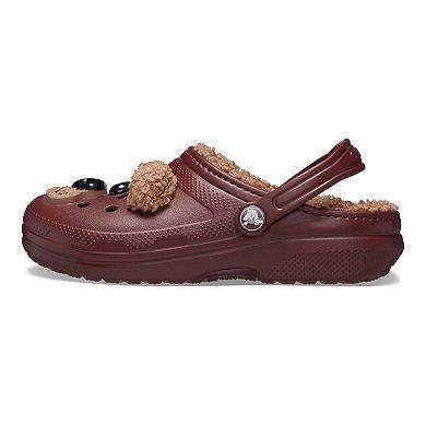Crocs Classic Lined I Am Brown Bear Toddler Clogs