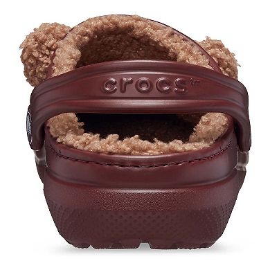 Crocs Classic Lined I Am Brown Bear Toddler Clogs