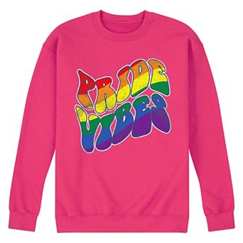 Men's Pride Vibes Fleece Sweatshirt