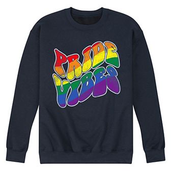 Men's Pride Vibes Fleece Sweatshirt