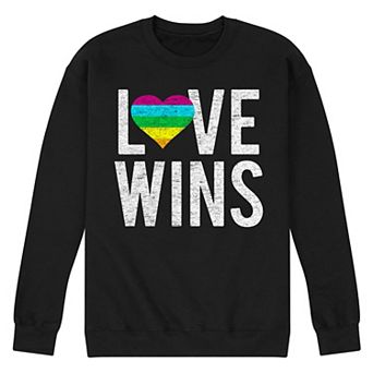 Men's Love Wins Fleece Sweatshirt