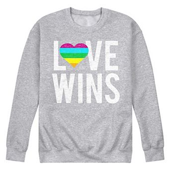 Men's Love Wins Fleece Sweatshirt