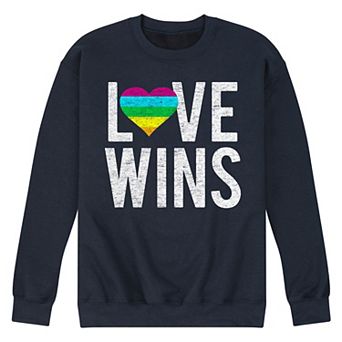 Men's Love Wins Fleece Sweatshirt