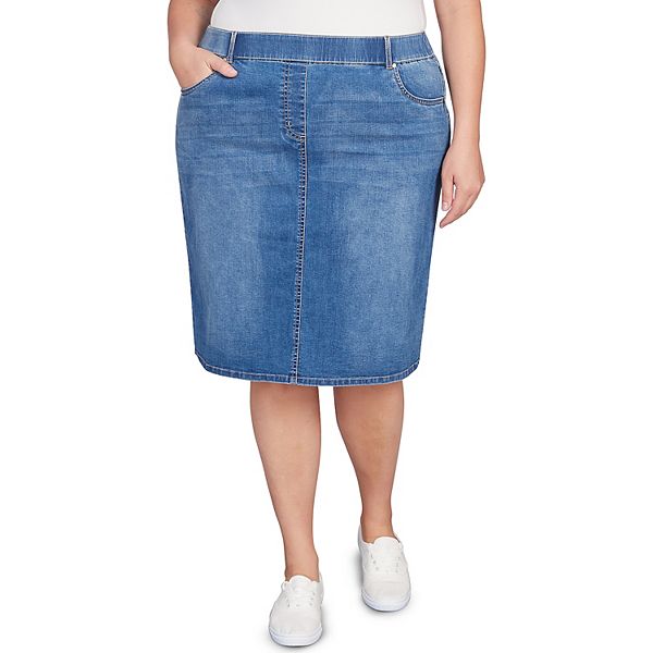 Alfred dunner skirts with pockets hotsell