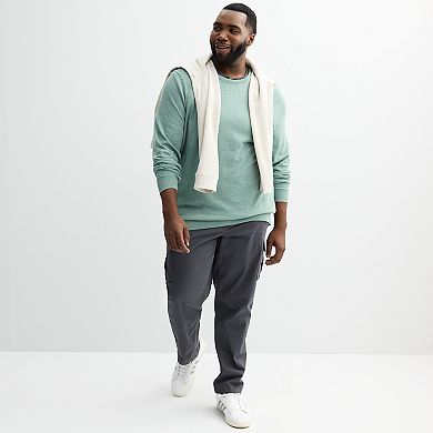 Big & Tall Sonoma Goods For Life® Crewneck Sweater