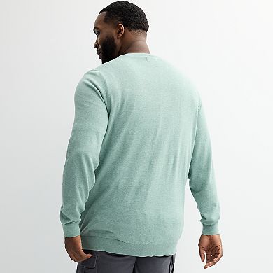 Big & Tall Sonoma Goods For Life® Crewneck Sweater